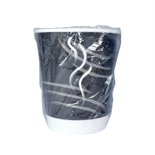 Paper Cup, Hot, Wrapped, Double Wall, 9oz, 900/CT, BK