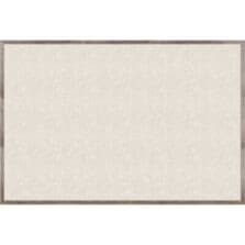 Bulletin Board, Linen, 72"Wx48"H, Rustic/Natural