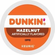 Coffee, Hazelnut, K-Cup, 22/BX, Brown