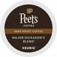 Coffee, Major Dickason's Blend, Dark Roast, K-Cup, 22/BX, Brown