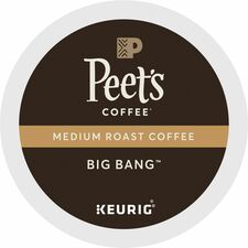 Coffee, Big Bang, Medium Roast, K-Cup, 22/BX, Brown