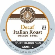Coffee, Decaf, Italian Roast, Dark Roast, K-Cup, 24/BX, Brown