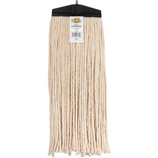 Mophead, Cotton, Cut End, Screw Type, 24 oz, White