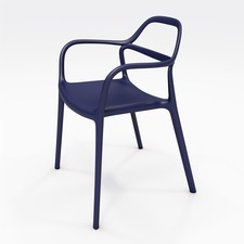 Chair, Dali, In/Out, 22-3/4"Wx21-1/4"Dx30-1/2"H, Baltic