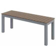 Bench, Outdoor, 47"x15"x18", SR/Mocha