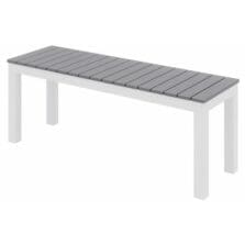 Bench, Outdoor, 47"x15"x18", WE/GY