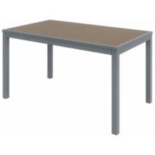 Table, Eveleen, In/Outdoor, Rectangle, 32"Wx55"Lx29"H, Mocha