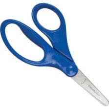 Scissors,Children, Safety Edge Blades, Blunt, 5", Blue