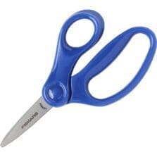 Scissors,Children, Safety Edge Blades, Pointed, 5", Blue