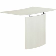 Bridge, Left-Hand, 48"x24"x29-1/2", Textured Sea Salt