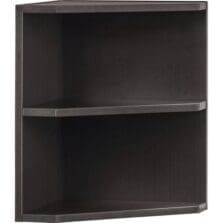 Corner Support,Hutch, 15"x15"x20", Mocha
