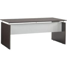 Desk, Straight Front, 63"x36"x29-1/2", Mocha
