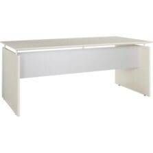 Desk, Straight Front, 63"x36"x29-1/2", Textured Sea Salt