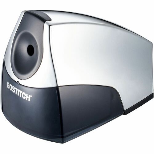 Pencil Sharpener, Electric, 4"x8-1/3"x4-1/4", Chrome