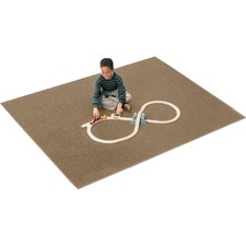 Rug, Anti-static, Nylon, KIDplyBack, Rect, 7'6"x12', Sahara
