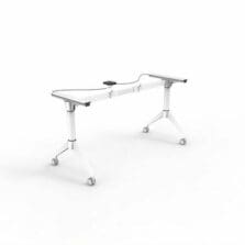 Base, f/Training Tabletop, Width-Adj, 29-1/2"H, White