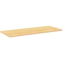 Tabletop, Rectangle, 60"Wx24"Lx1"H, Crema Maple