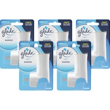 Oil Warmer, Glade PlugIns, Refillable, 5/CT, White