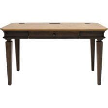 Desk, Writing, 54"x28"x30", Dark Roast