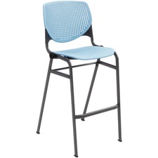 Barstool, Stack, 23"x22"x46-1/2", Sky Blue