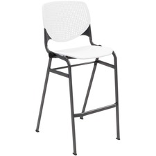 Barstool, Stack, 23"x22"x46-1/2", White