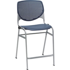 Stool, Counter, 21-1/4"x21-1/2"x41-1/2", Navy