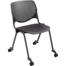 Chair, Casters, 20-1/2"x21-1/4"x31-1/2", Black