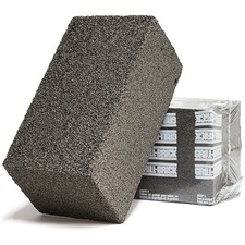 Brick, f/Cleaning Grills, 8"x4"x3-1/2", 12/CT, Gray