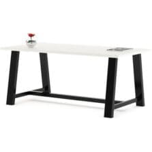 Table, Conference, STD, 3'x7', Designer White