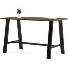 Table, Conference, Bistro, 3'x6', Teak