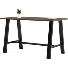Table, Conference, Bistro, 3'x6', Teak