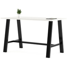Table, Conference, Bistro, 3'x6', White