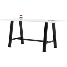Table, Conference, Bistro, 3'x8', White
