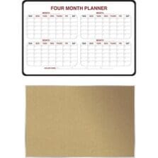 Combo Boards, 4MonthPlanner, 1CorkBoard, WE/Cork