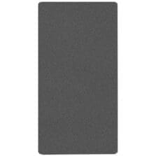 Bulletin Board, Felt,DIY Frame, 18"x36", Gray