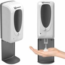 Dispenser, Sanitizer, Liquid/Gel, WallMount, 4.72"x5"x18.1", SR