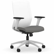 Task Chair, Full Synchro, 25.5"x25.5"x37"-41.5", WE/Cloud
