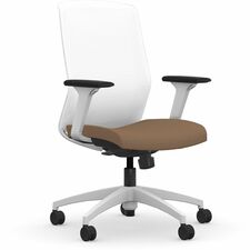 Task Chair, Full Synchro, 25.5"x25.5"x37"-41.5", WE/Latte