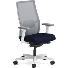 Task Chair, 27"x24"x43-3/2", Fog Mesh Back/NY Seat/WE Frame