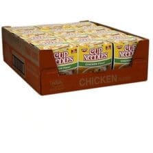 Noodles, Ramen, Chicken, No MSG, Cup, 2.5oz, 12/CT