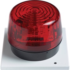 Strobe Light, f/AED 3 Recessed Wall Cabinet, Red/Black