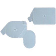 Gel Pads, f/AED 3 Trainer, Replacement, w/Adhesive, MI