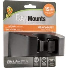 Tool Holder, Hvy-dty,Drywall, 15 lb Cap, 4.5"x3.13"x2-19", BK