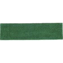 Pad,Adaptable Flat Mop, Microfiber, 18"W, 12/CT, Green
