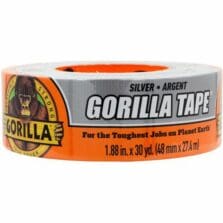 Duct Tape, Weather-resistant, 1.88"x30 Yards, Silver