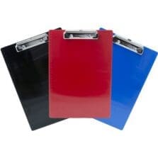 Clipboard, Recycled Plastic, 9"x4/5"x14-3/4", 3/PK, AST