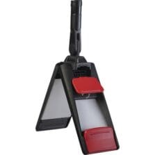 Mop Frame,AdaptMicrofiberMap, 18-1/4"x4"x1-3/4", 12/CT, RD/BK