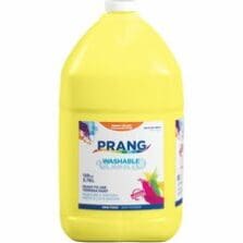 Paint, Tempera, Washable, RTU, Nontoxic, 1 Gal, Yellow