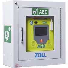 Wall Cabinet, f/AED 3, Surface-mounted, 17-1/2"x7"x17-1/2", WE