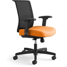 Task Chair, Mesh, Synchro-Tilt, 27-3/4"x27-1/2"x42", Apricot